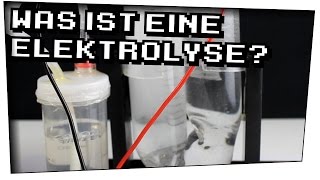 Wasserlektrolyse  Wie funktioniert eine Elektrolyse [upl. by Ajat]