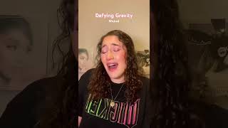 Defying Gravity 🩷🫧 cover vocals arianagrande defyinggravity wicked arianator cover music [upl. by Aubreir]