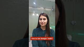 How to get Straight Teeth Dr Srishti Bhatia braces smile [upl. by Chan]