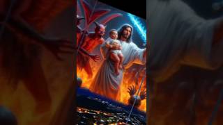 Jesus Christ and SantaClaus drawing YeshuChrist and Santa Clausjesus art trendingviral [upl. by Ahswat]