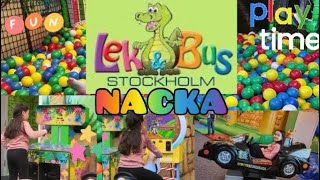 Lek amp Bus  Barn Lekland Nacka Strand  Lek och Bus Stockholm  Påsklov På Lek amp Bus [upl. by Elia28]