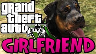 GTA 5  How to get CHOP the DOG a GIRLFRIEND Funny Moments on GTA V Free Roam Fun Stuff [upl. by Lladnor]