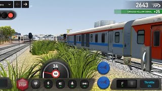 Indian train simulator  gameplay  Rajdhani express  Chennai to Bangalore [upl. by Lethia255]