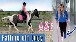 Bucked Off Lucy amp A Trip To AampE  Weekly Barn Vlog [upl. by Neelrihs]