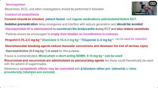 17 MAY 2024 MODIFIED ECT FOR REFRACTORY DEPRESSION ANESTHETIC MANAGEMENT  PROF V NAGASWAMY [upl. by Barfuss315]