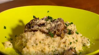 Cooking with Styles Risotto with Cremini Mushrooms [upl. by Placidia]