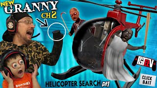 GRANNY has a HELICOPTER FGTeeV Explores NEW Chapter 2 Locations No Hands Gameplay  Skit [upl. by Ycats578]