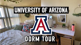 UNIVERSITY OF ARIZONA DORM TOUR ARIZONA SONORA [upl. by Kinnard]