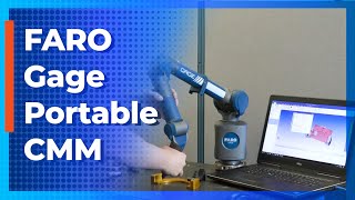 The FARO Gage FaroArm As accurate as a fixed CMM faster than hand tools [upl. by Drobman]