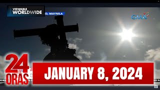 24 Oras Express January 8 2024 HD [upl. by Letch]