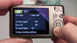 Canon Ixus 120 IS  Video Reviews [upl. by Ardnasal365]