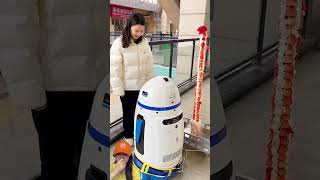 ROBOT PENJUAL ES KRIM GUNUNG STOWBERY ⁉️shorts funny dubbing robot [upl. by Atiuqet]