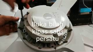 Cara Hilangkan Bunyi Bising Kipas Siling [upl. by Annitsirhc970]