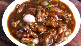 Chicken manchurian recipe  Restaurant style chicken manchurian gravy recipe [upl. by Yvel]