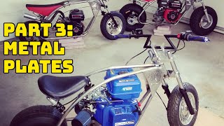 DIY mini bike pt 3 tabs and homemade build ideas [upl. by Anade354]