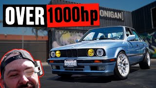 Bmw e30 s38 turbo 1000 hp vs Mig 21 [upl. by Stranger]