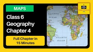 NCERT Class 6 Geography  Chapter 4  Maps [upl. by Sayles]