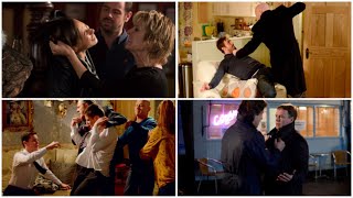 EastEnders Fights 2014 January  December [upl. by Annaigroeg533]