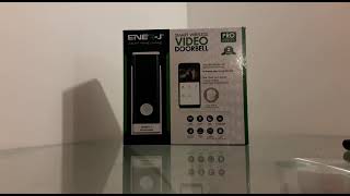 Enerj Wireless Video Doorbell Pairing SKU Sha5307 [upl. by Aikemit]