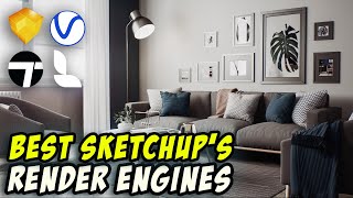 Best Render Engines for Sketchup [upl. by Acherman575]