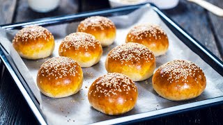 Easy Burger Buns [upl. by Nedrah]