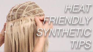 Heat Friendly Synthetic Tips amp Tricks  Wigs 101 [upl. by Blunt13]