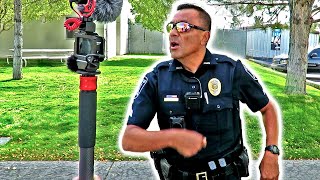 COP GOES CRAZY OVER A CAMERA GETS OWNED [upl. by Ahsinat]