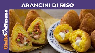 ARANCINI DI RISO SICILIANI ricetta originale [upl. by Ainolloppa]