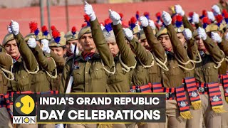 India Republic Day 2023 NCC and NSS march at the 74th republic day parade [upl. by Erlina]