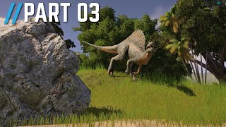 Jurassic World Evolution 2  PART 03  Spinosaurus amp Majungasaurus jurassicworldevolution2 [upl. by Eanrahc]