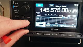 Icom ICR8600 Uniden SDS200E Uniden UBC785XLT [upl. by Neibart]