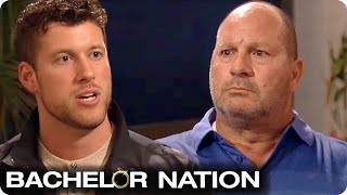 Rachels Dad Interrogates Clayton  The Bachelor [upl. by Slyke]