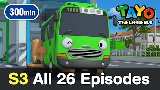 Tayo S3 All 26 Full Episodes of Season 3 300 mins [upl. by Sredna]