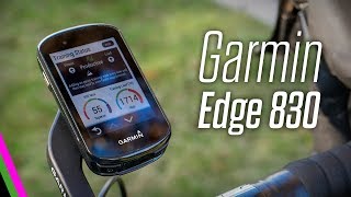 Garmin Edge 830 NEW Performance Navigation and Mountain Bike Dynamics [upl. by Iuq]