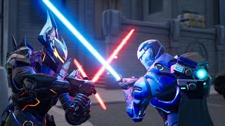 Carbide vs Omega Knight Trailer Fortnite Short [upl. by Yerffej]