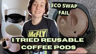 Testing Reusable Coffee Pods  For The Nescafe Gusto Dulce Machine  Eco Swap Fail [upl. by Neelyk582]