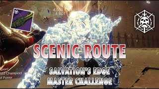 Scenic Route Substratum Challenge  Salvations Edge Master Raid  Destiny 2 [upl. by Iznyl]