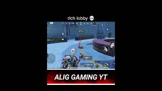 Rich lobby 🤡 vs ALIGGAMINGG ☠️  bgmi shorts richenemy [upl. by Rosalind187]