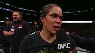 UFC 215 Amanda Nunes and Valentina Shevchenko Octagon Interviews [upl. by Schnell283]