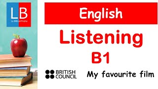 Clases Inglés online LISTENING B1 Listen amp Check 4 MY FAVOURITE FILM [upl. by Ladnor267]