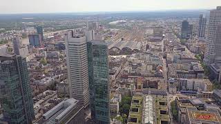 Main Tower Frankfurt 4K [upl. by Boyse]