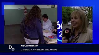 Así voto Nidia Moirano candidata a intendente de Juntos del Cambio [upl. by Rosanne]