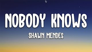 Shawn Mendes  Nobody Knows Lyrics [upl. by Kennie]