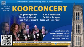 Koorconcert door Glorify en Urker Zangers [upl. by Latsyrk]