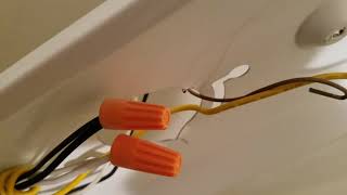 How to replace a 4ft fluorescent light fixture Watch ending also [upl. by Nwahsud]