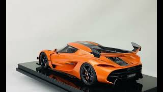 Frontiart 1 12 Koenigsegg Jesko Tang orange [upl. by Aimek]