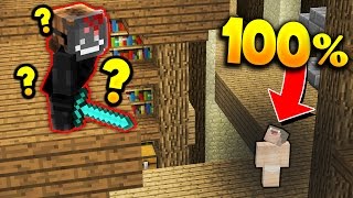 100 INVISIBLE in MINECRAFT MURDER MYSTERY [upl. by Jacqui914]