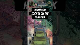 HEMLOCK is a 5050 gun apexlegends shorts [upl. by Dnartreb262]