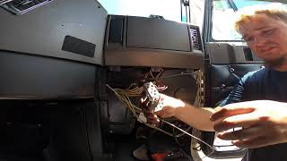 Freightliner Classic How To Replace Blower Motor amp Resistors [upl. by Jacqui693]