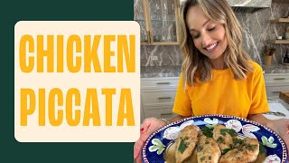 Chicken Piccata Classic Italian Recipe  Giada De Laurentiis [upl. by Devi684]